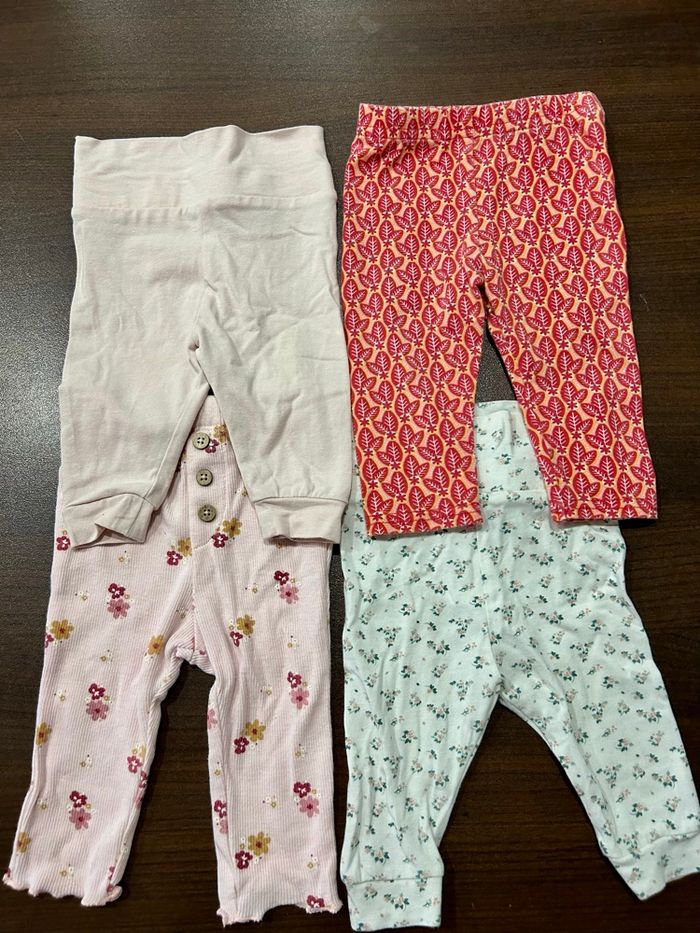 Lot de leggins bébé fille 3 mois