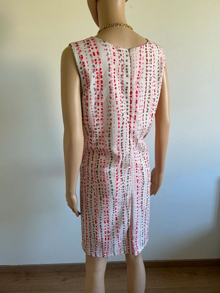 Robe imprimée sans manches La Fée Maraboutée taille 38 jamais portée - photo numéro 8
