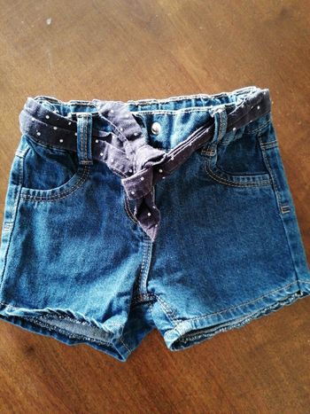 Short en jean