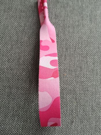 Cordon de lunette militaire rose