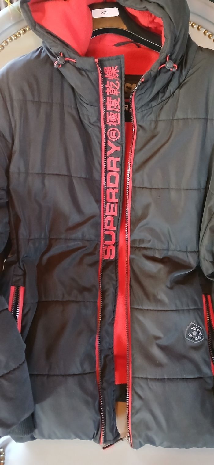 Blouson homme Super Dry T XL - photo numéro 4