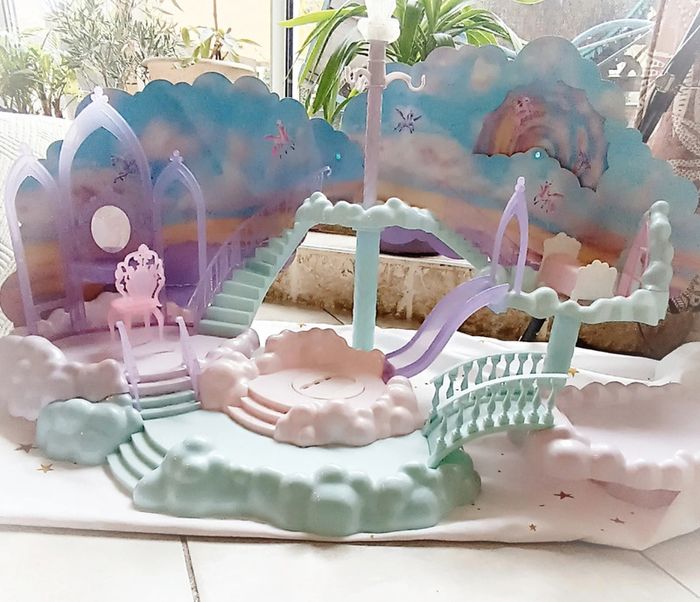 Barbie mattel royaume kingdom nuage magic féerique licorne unicorn poupée doll Pegasus castillo - photo numéro 2