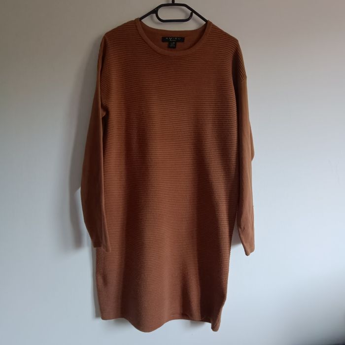 Robe pull camel - photo numéro 4