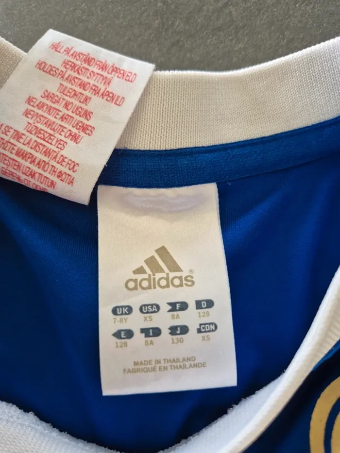 Ensemble Sport Basket-ball officiel France - Adidas - 8 ans - FFBB - photo numéro 5