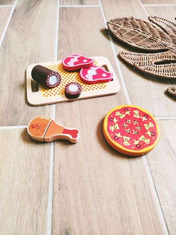 🍕Dinette divers aliments charcuterie à scratch et pizza en bois