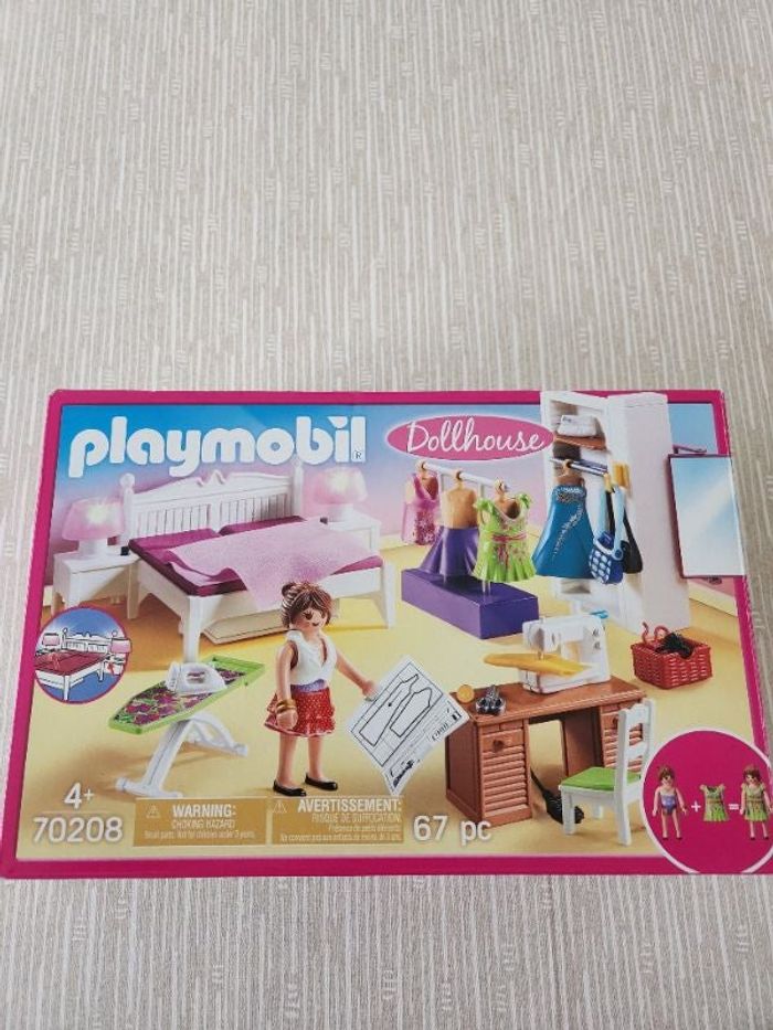 Playmobil 70208 chambre avec espace couture