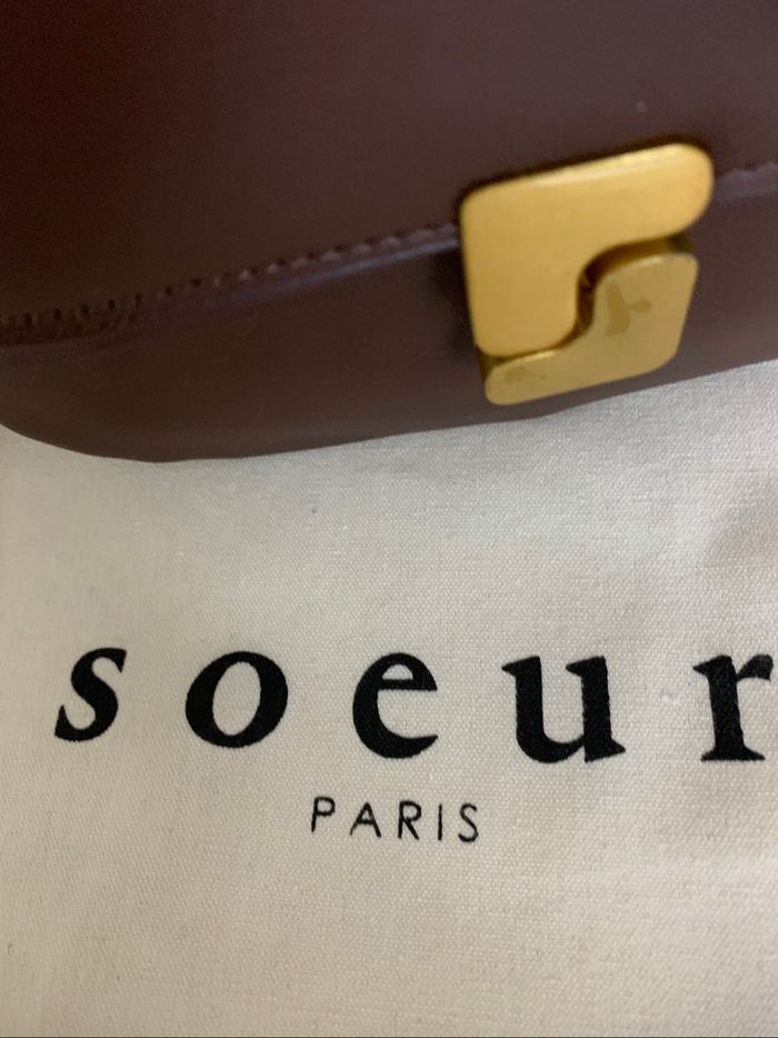 Sac Sœur Bellissima – Cuir marron – Neuf avec étiquette - photo numéro 2