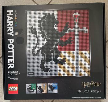 Lego Art 31201 Harry Potter Les blasons de Poudlard