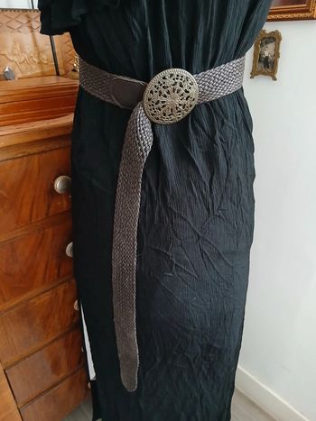 Ceinture large et longue 135 cm style gypsy chic bohème