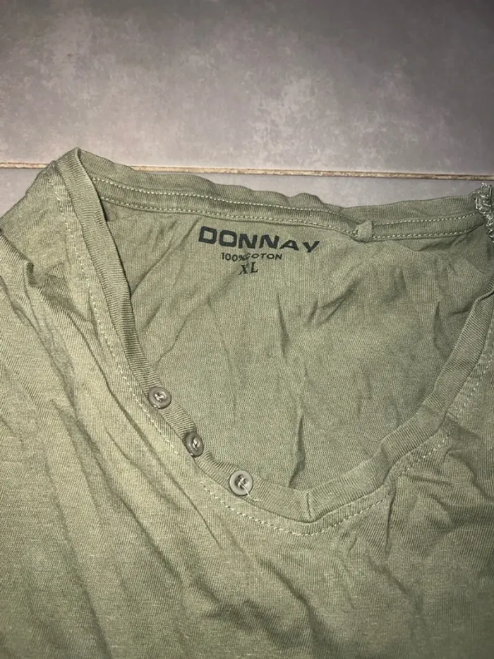 T-shirt Donnay Taille XL 100% coton - photo numéro 3