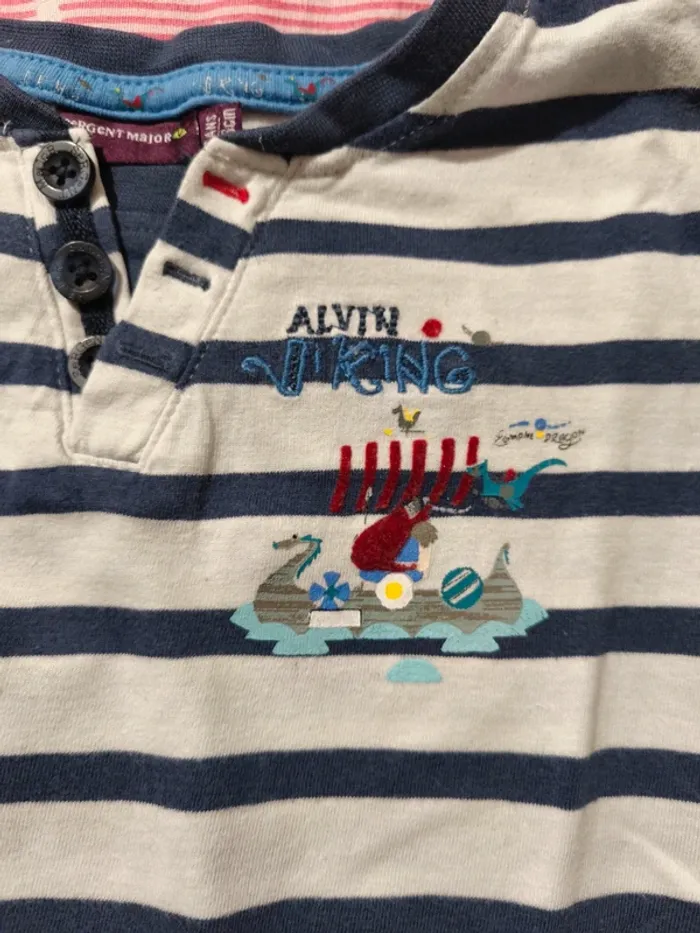 Tee shirt Sergent Major 6 ans - photo numéro 4