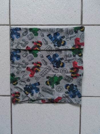 Snood/tour de cou enfants Lego Ninjago.