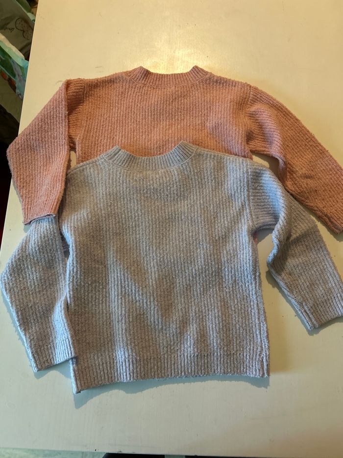 Lot de 2 pulls fille sequin Gemo 4 ans - photo numéro 2