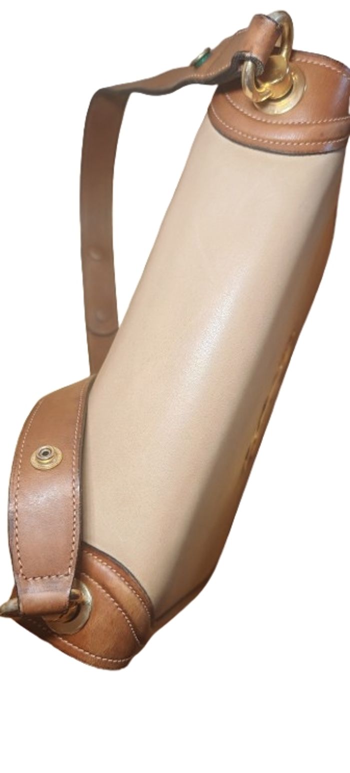 Sac bandoulière vintage Gucci Blondie 1970 – Cuir caramel – Excellent état - photo numéro 6