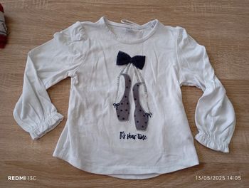 T-shirt manche longue ballerine