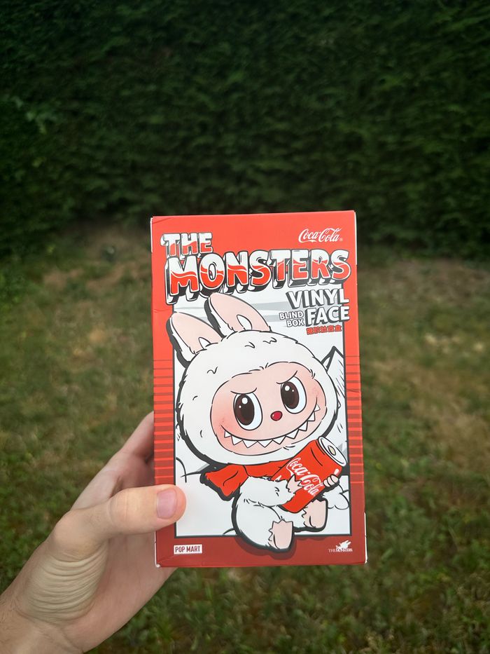 Pop Mart Labubu The monsters Vinyl Face Coca Cola