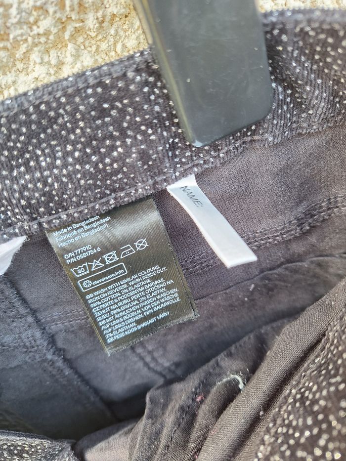 🩳 Short pailleté H&M 12/13 ans - photo numéro 6