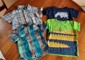 Lot de 4 vêtements garçon, été, 4 ans