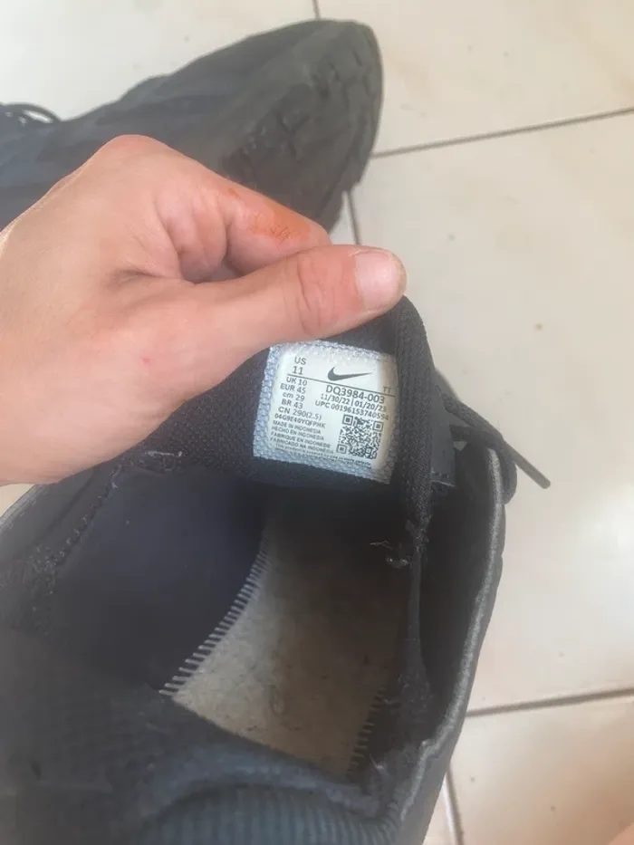 Nike Zoom Air Total 90 remake noir taille 45 - photo numéro 8
