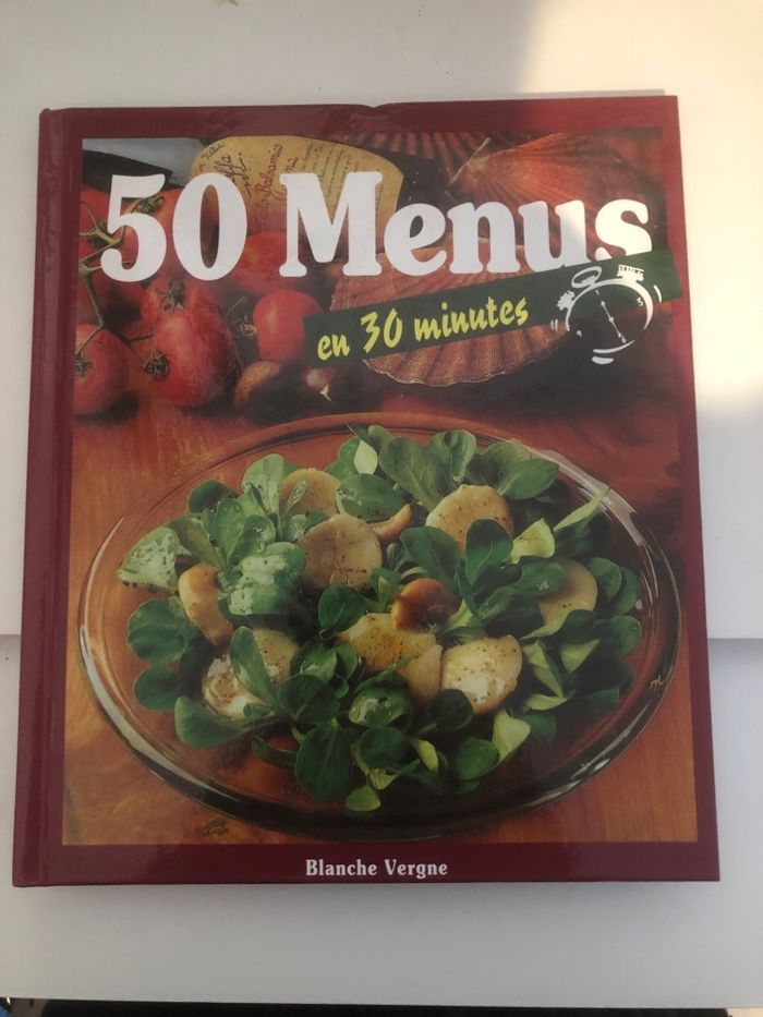 50 menus en 30 minutes