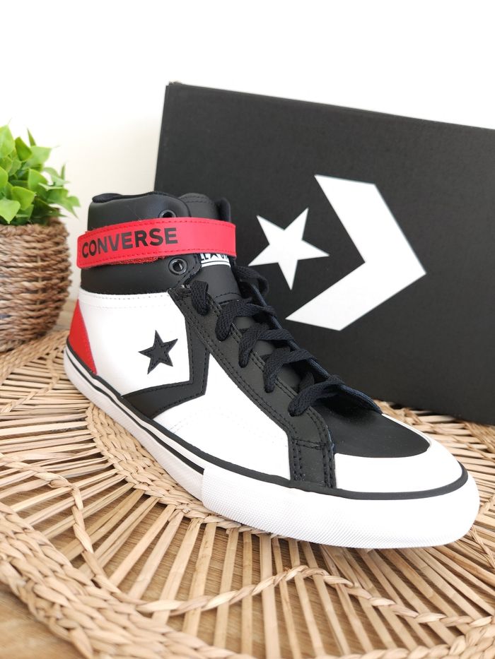 Baskets montantes en Cuir Pro Blaze Strap Hi Converse Pointure 39 - photo numéro 2