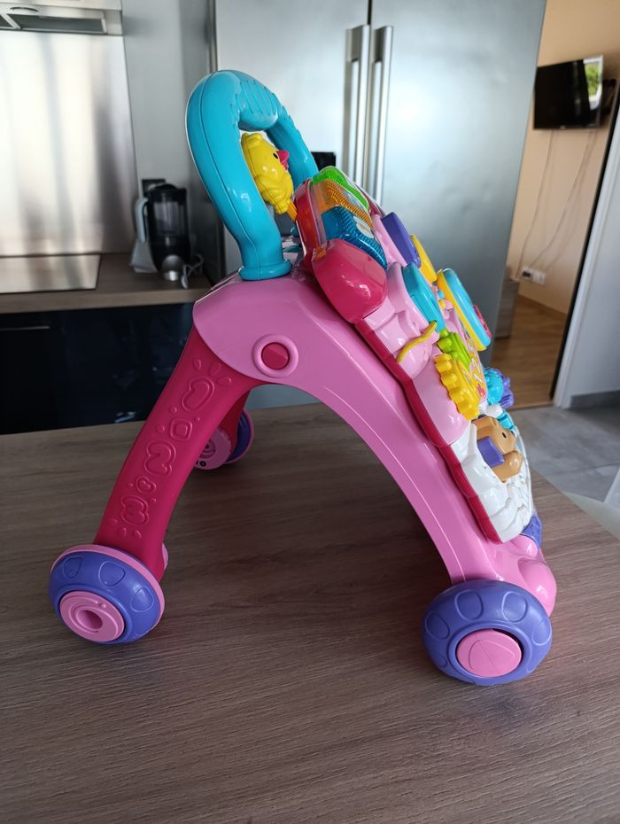 Super trotteur VTech rose  2 en 1 - photo numéro 5