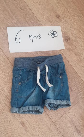 Short en jeans 6 mois