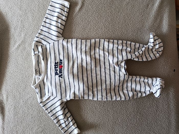 Lot 12 pyjamas velour 3 mois - photo numéro 6