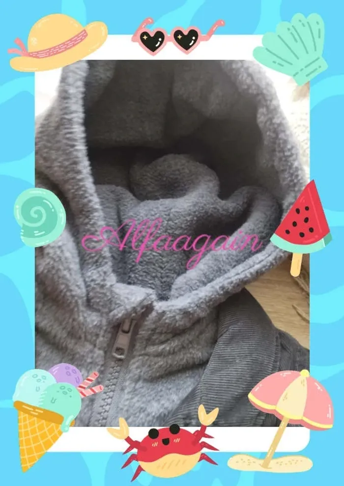 Manteau IKKS polaire garçon 6mois - photo numéro 7