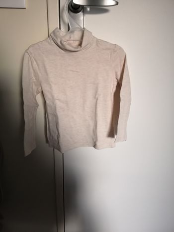 Sous-pull à col montant uni (Beige) 12 mois (80 cm) Kiabi