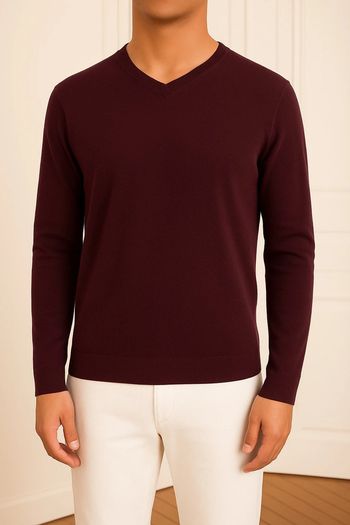 Pull cardigan col V en coton Keystone
