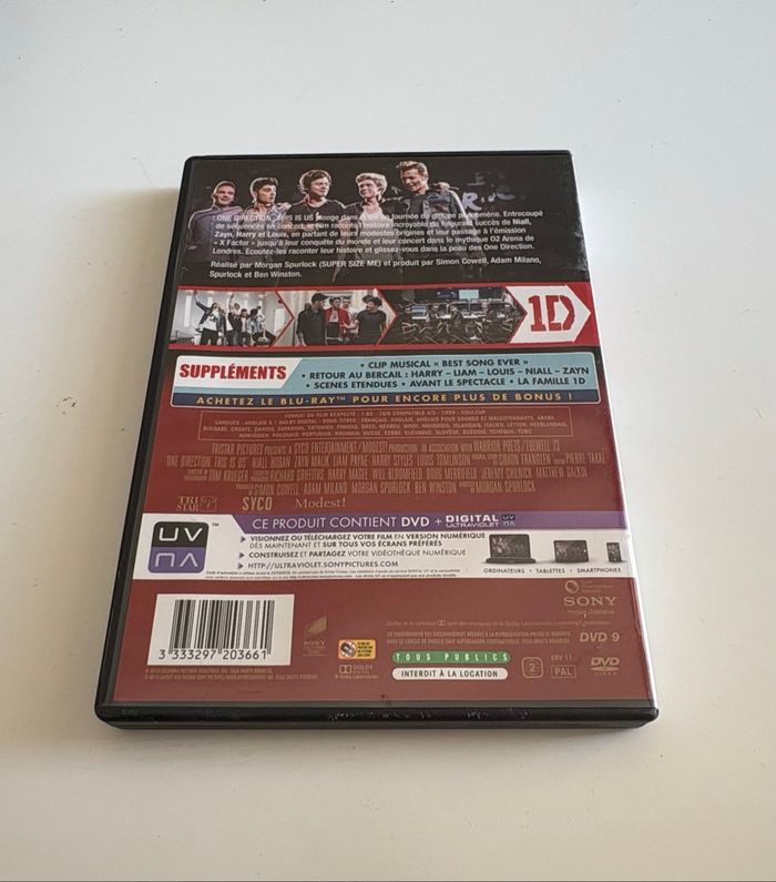 DVD One Direction - This is us - photo numéro 2