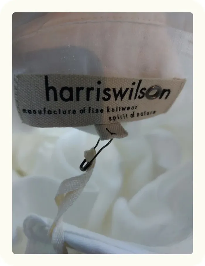 Chemise lin manches longues homme Harris Wilson neuve Taille L - photo numéro 6