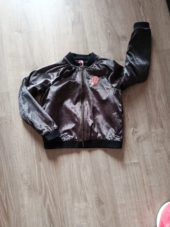 Blouson Teddy taille 8 ans