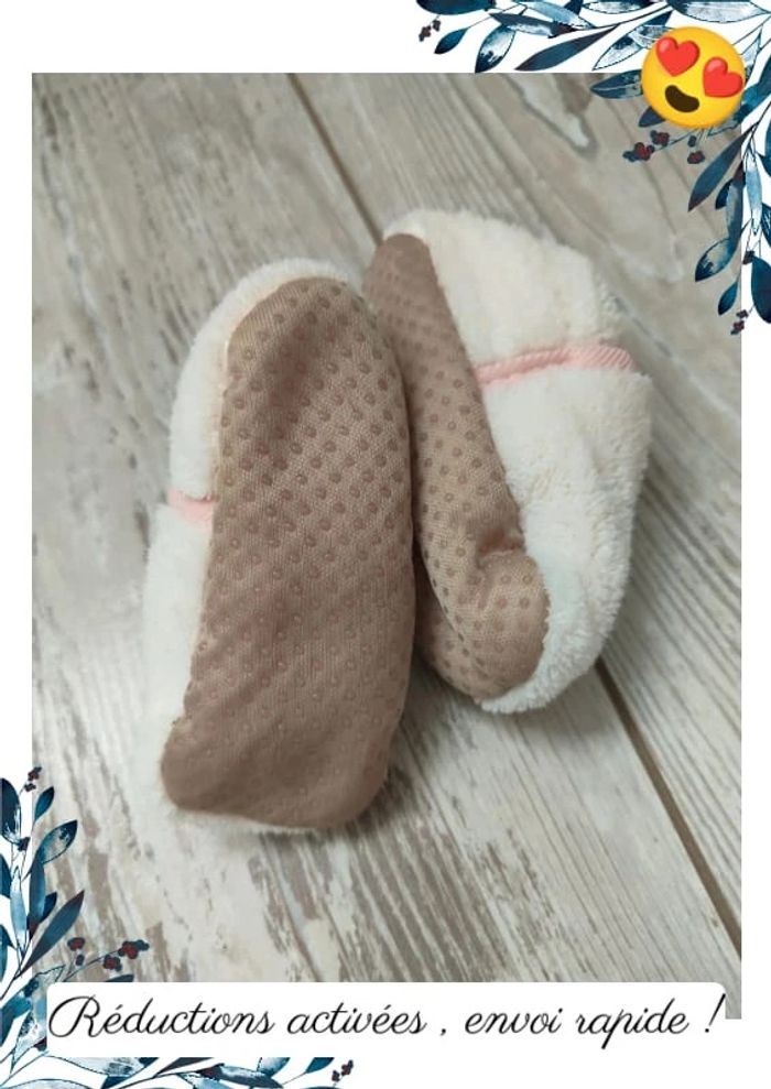 Lots chaussons bébé + mouffles - photo numéro 4