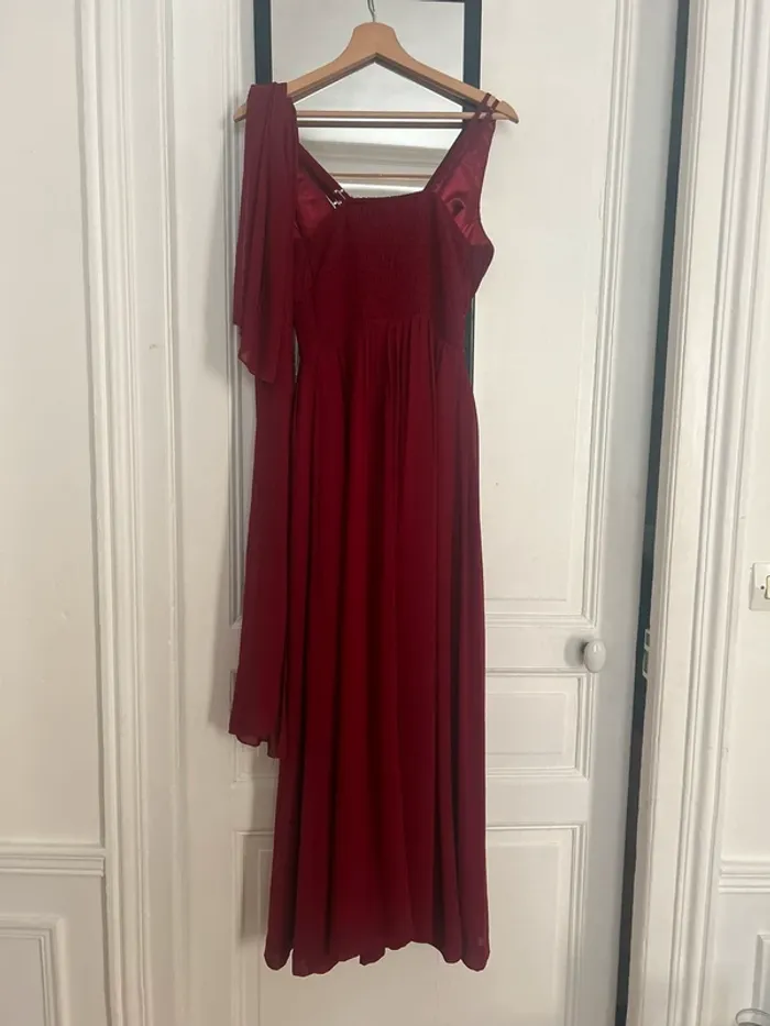 Robe cérémonie avec écharpe - photo numéro 3