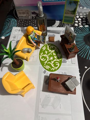 Playmobil- 5308 - Salon avec poêle à bois