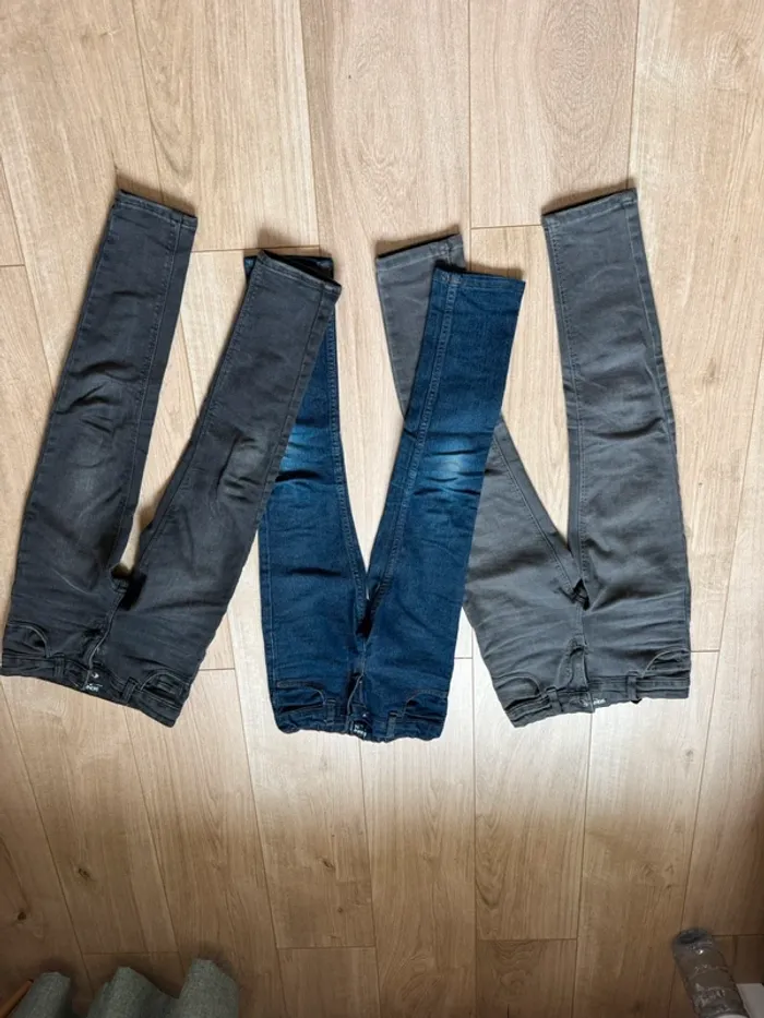 Lot de 3 jeans skinny 8 ans - photo numéro 2