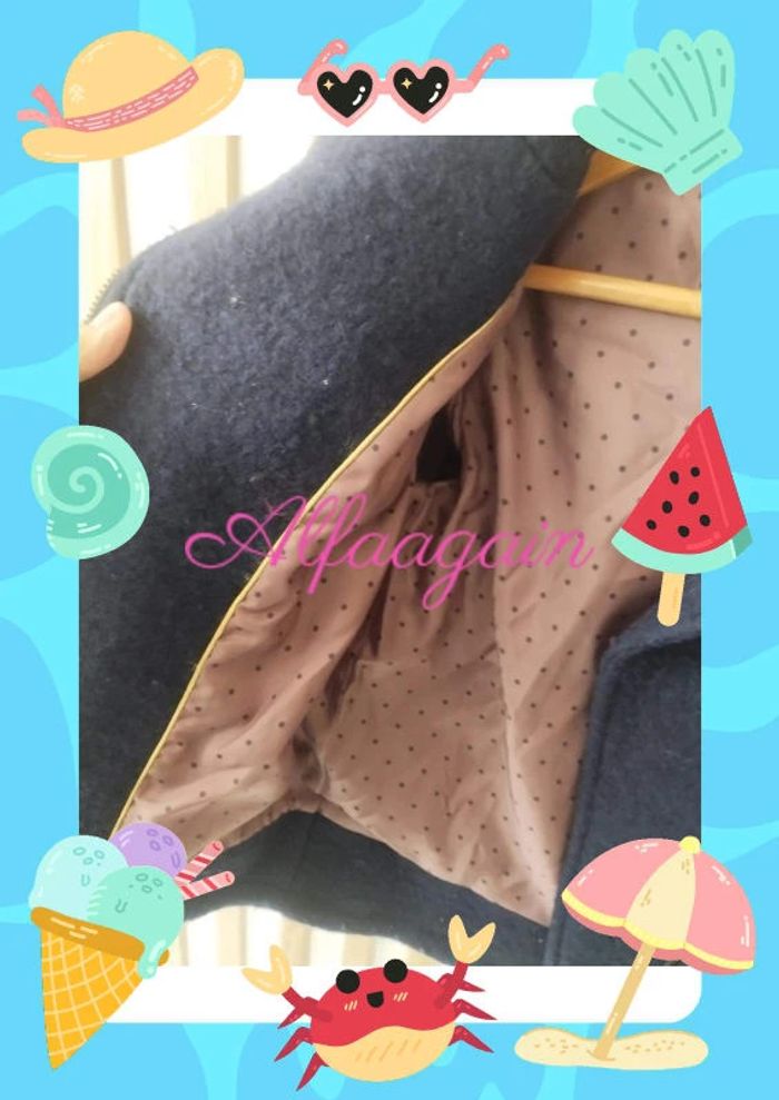 Manteau IKKS sequins bleu 6ans - photo numéro 13