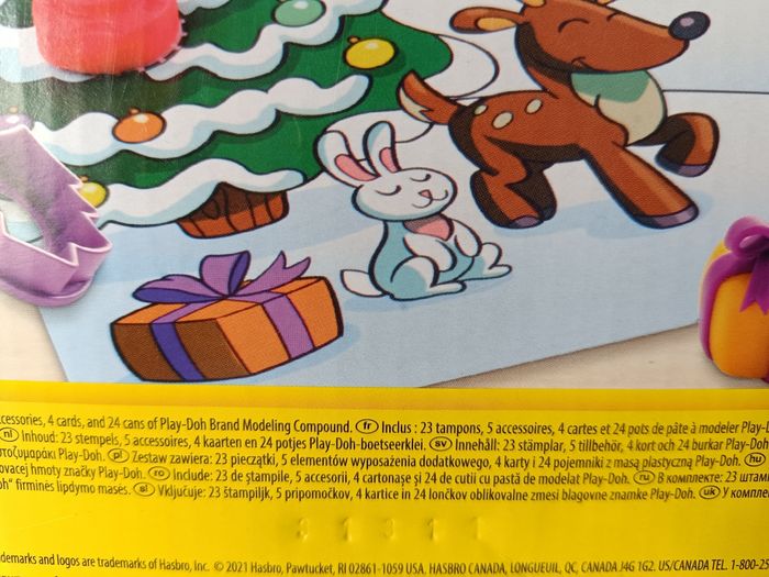 Calendrier de l'avent play doh neuf - photo numéro 4