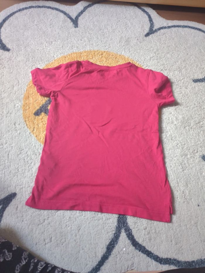 T-shirt sport kappa rose 6 ans neuf - photo numéro 3