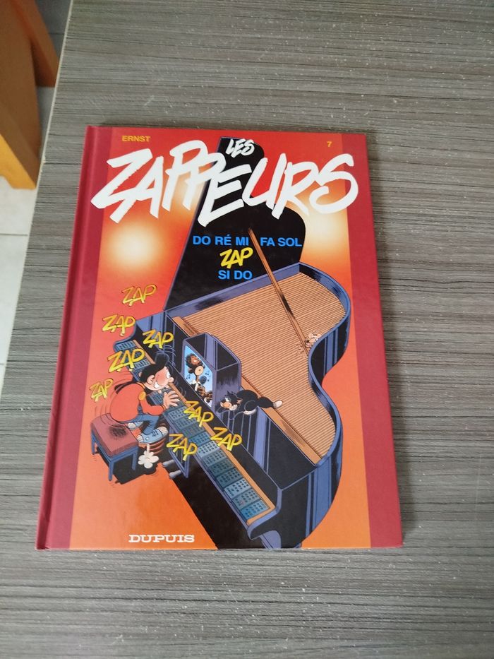 BD Les Zappeurs Tome 7