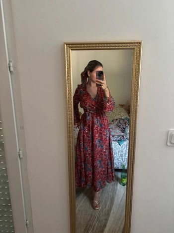 Robe d'été longue à manches 38