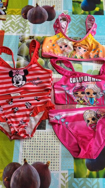 Lot maillot de bain 2 pièces
