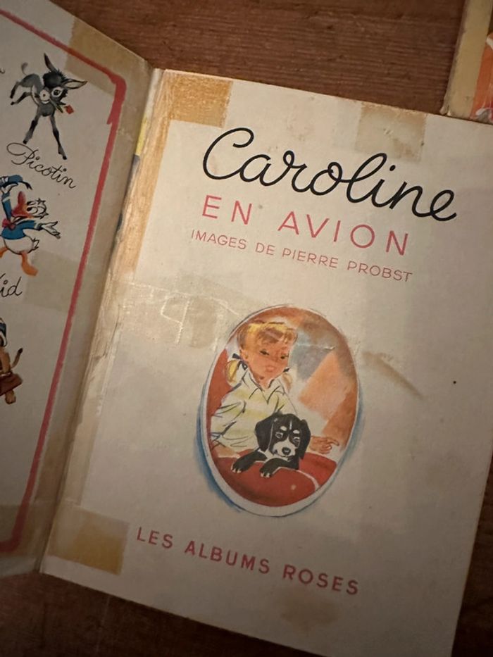 Lot de 3 livres albums cartonnés Pierre Probst Hachette bd auteur Caroline - photo numéro 5