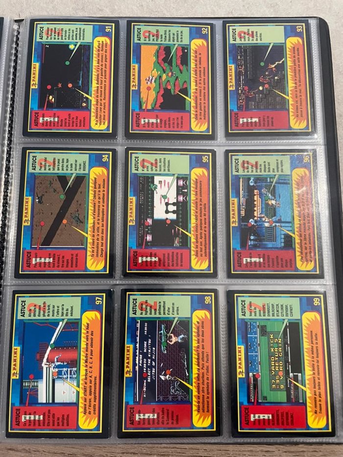 Collection Fullset Panini Sega Super Play Version Française TBE (120/120) Rare - photo numéro 19