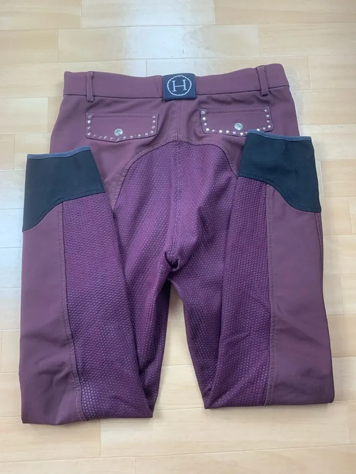 Pantalon Harcour bordeaux – Full grip – Taille 38 - photo numéro 5