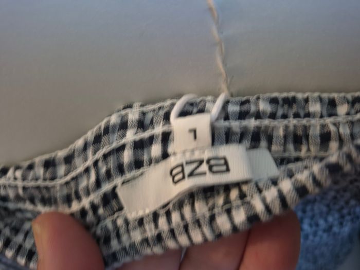 🖤 joli top Gingham à manches bouffantes BZB femme TL / 40 🖤 - photo numéro 6