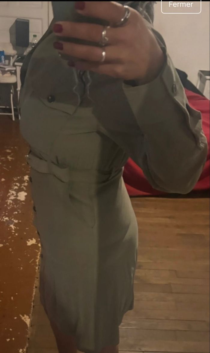 Robe longue kaki - photo numéro 3