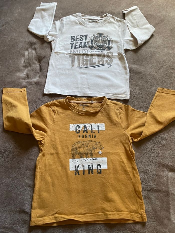 Lot de deux tee-shirts manches longues
